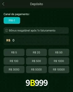 deposits 9B999